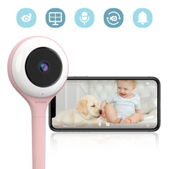 Lollipop Smart Wi-Fi-Based Baby Camera - Pink
