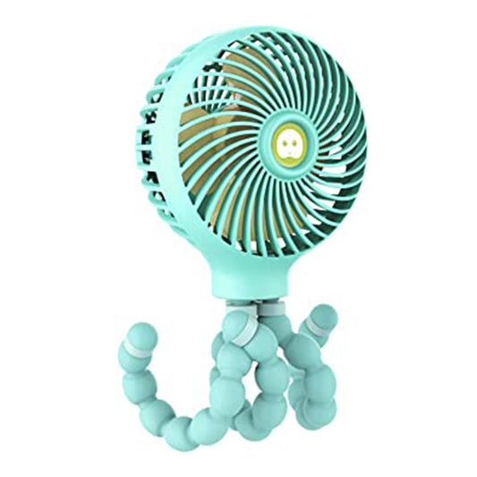 Mamas First Mini Fan Flexible Tripod - Blue