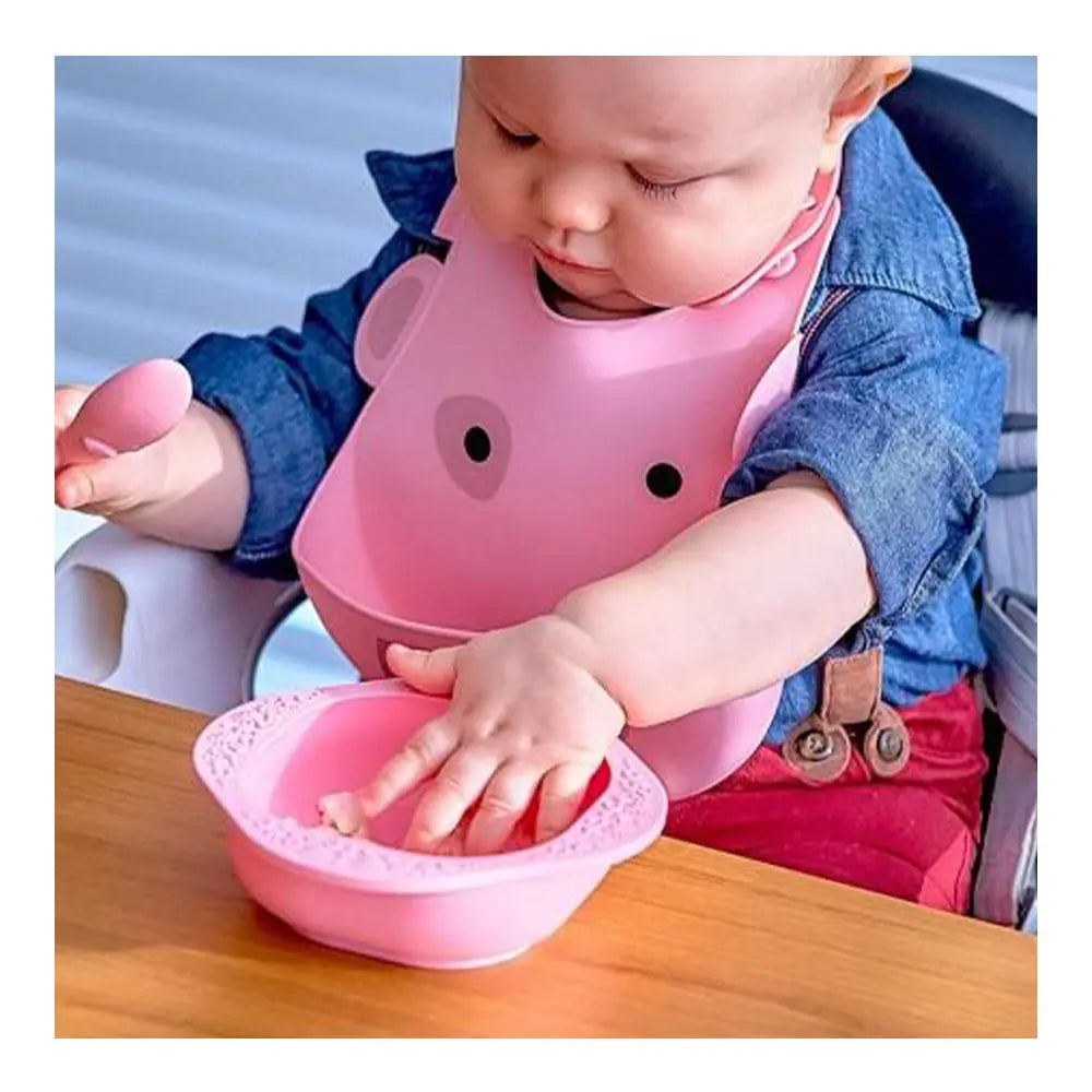 Marcus & Marcus Baby Feeding Set - Pink Marcus & Marcus