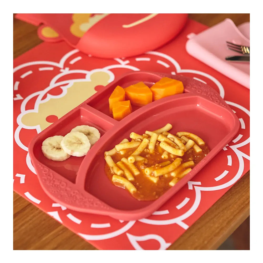 Marcus & Marcus Silicone Divided Plate Lion Marcus & Marcus