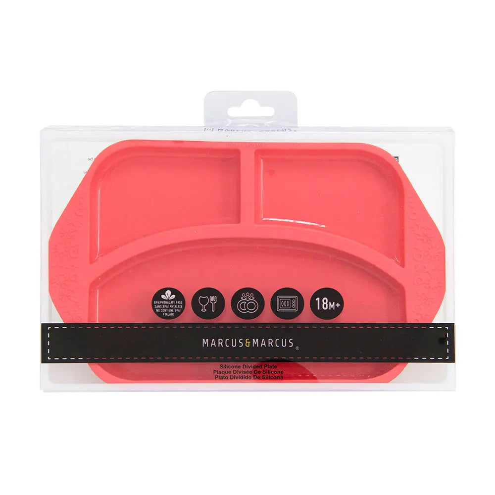 Marcus & Marcus Silicone Divided Plate Lion Marcus & Marcus