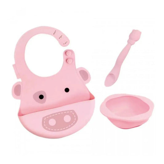 Marcus & Marcus Baby Feeding Set - Pink Marcus & Marcus