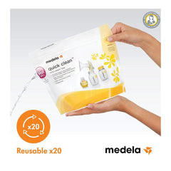 Medela Quick Clean Microwave Steam Bag -  Pack of 5