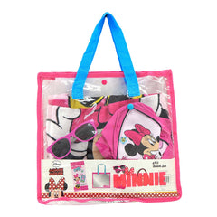 Minnie Mouse Beach Set-Bag,Towel,Caps & Sunglasses
