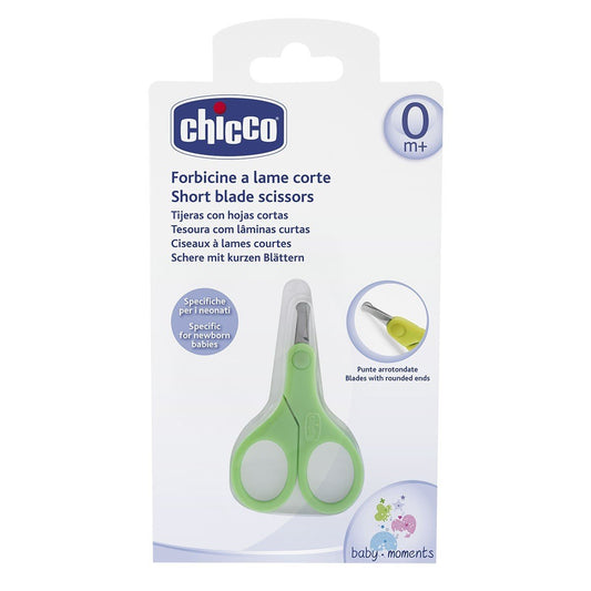 Chicco New Short Blade Scissors for Newborn Babies