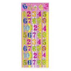 Numbers Stickers