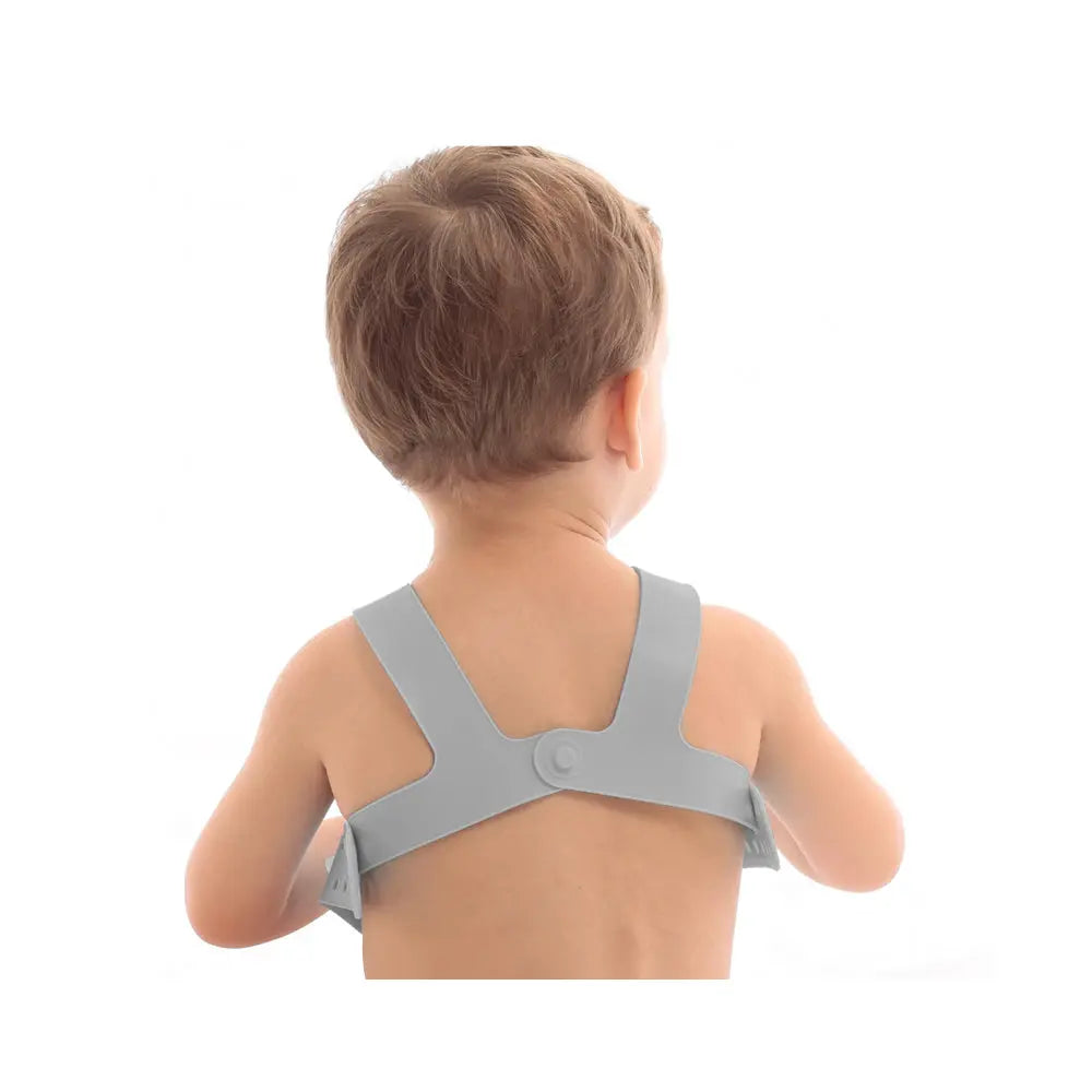 Minikoioi Silicone Bib - Grey MiNiKOiOi