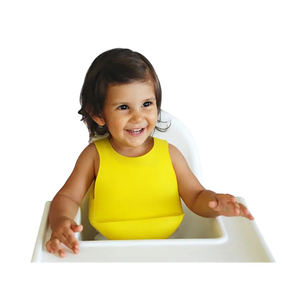 Minikoioi Silicone Bib - Yellow MiNiKOiOi