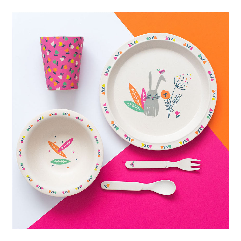 Olmitos Bambo Fibre Kids Set - Rabbit