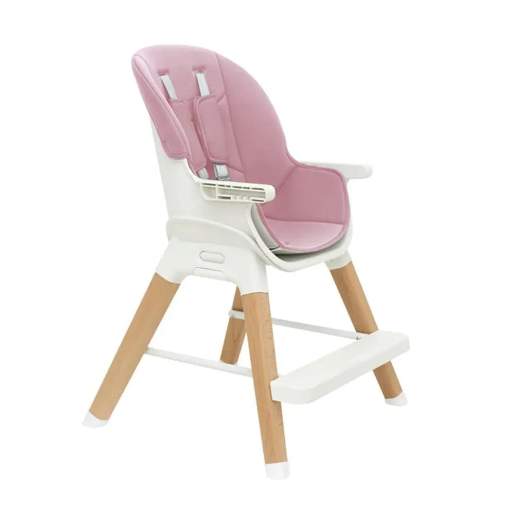 Olmitos Wooden Highchair - Pink Olmitos