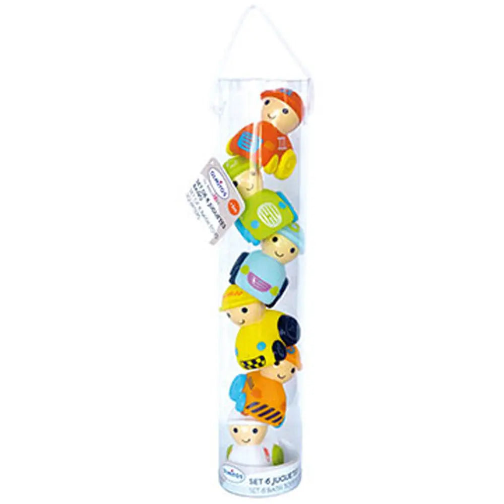 Olmitos Set 6 Bath Toys Emergency Escabbo Olmitos