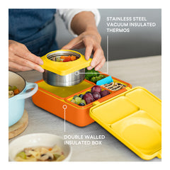 OmieBox Thermos Lunch Box - Sunshine - 240ml