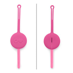 OmiePod & Utensil Set - Bubble Pink