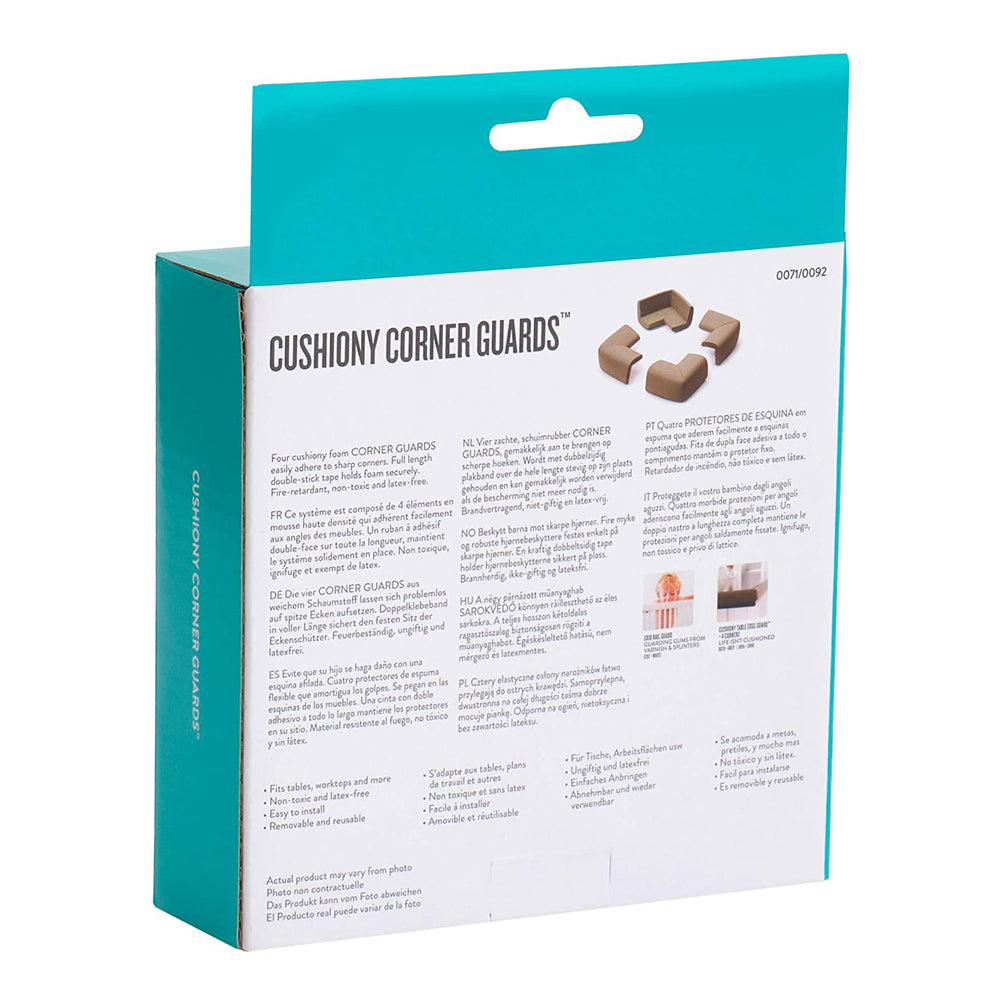 Prince Lionheart Jumbo Corner Guards - Brown