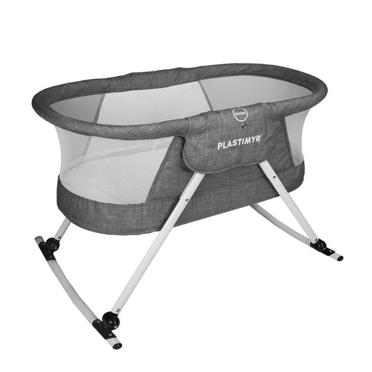 Plastimyr Portable Bassinet Ivoly - Grey