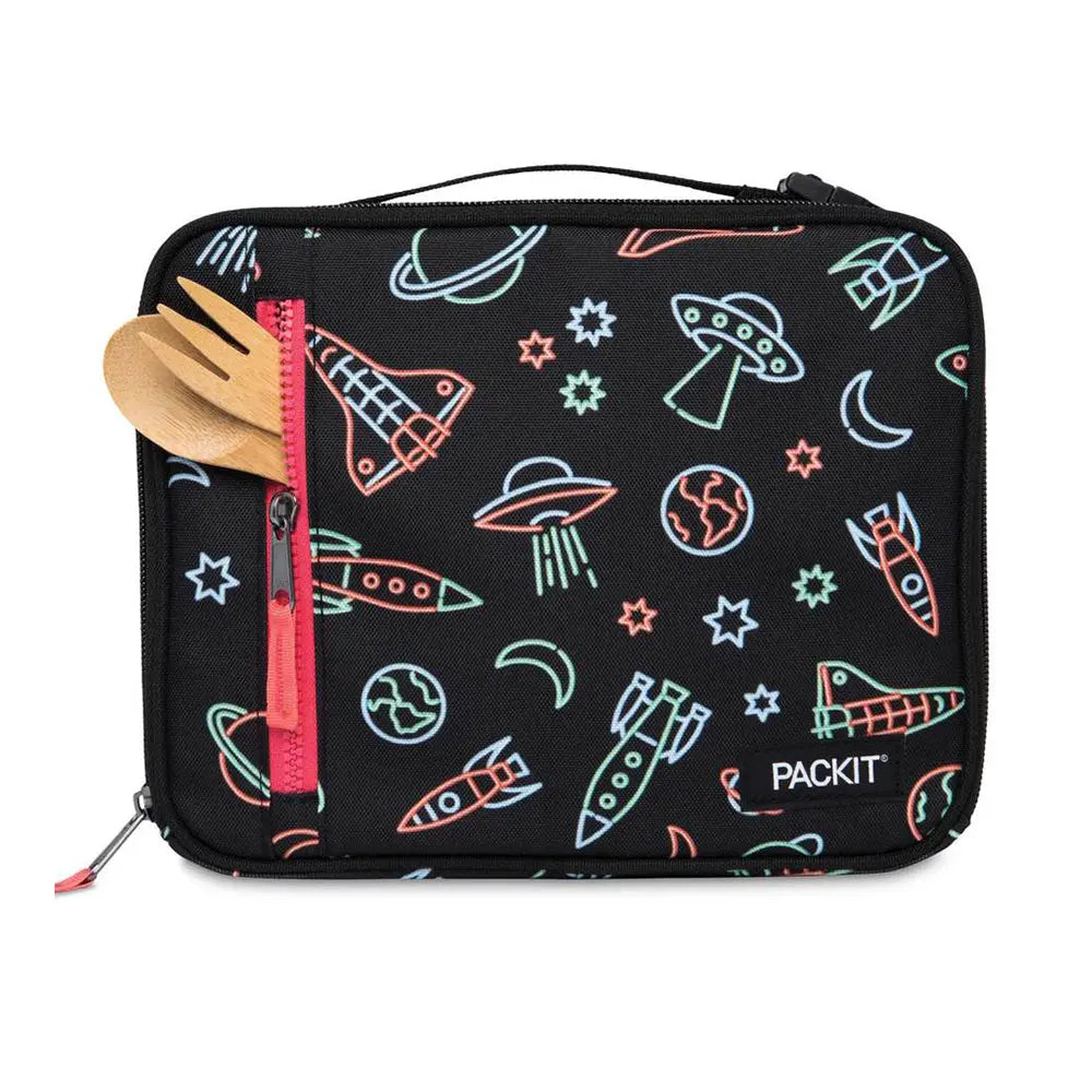 PackIt Freezable Classic Lunch Bag - Neon Space PackIt