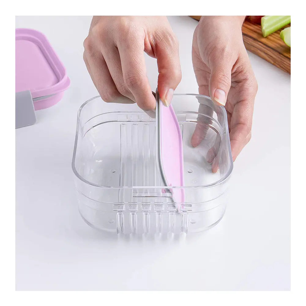 Packit Mod Snack Bento - Peony PackIt