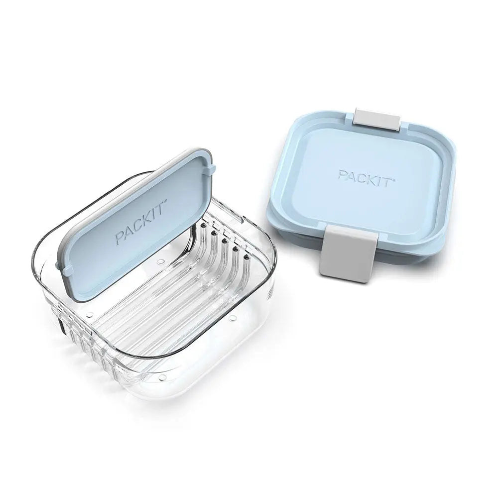 PackIt Mod Snack Bento - Icy Blue PackIt