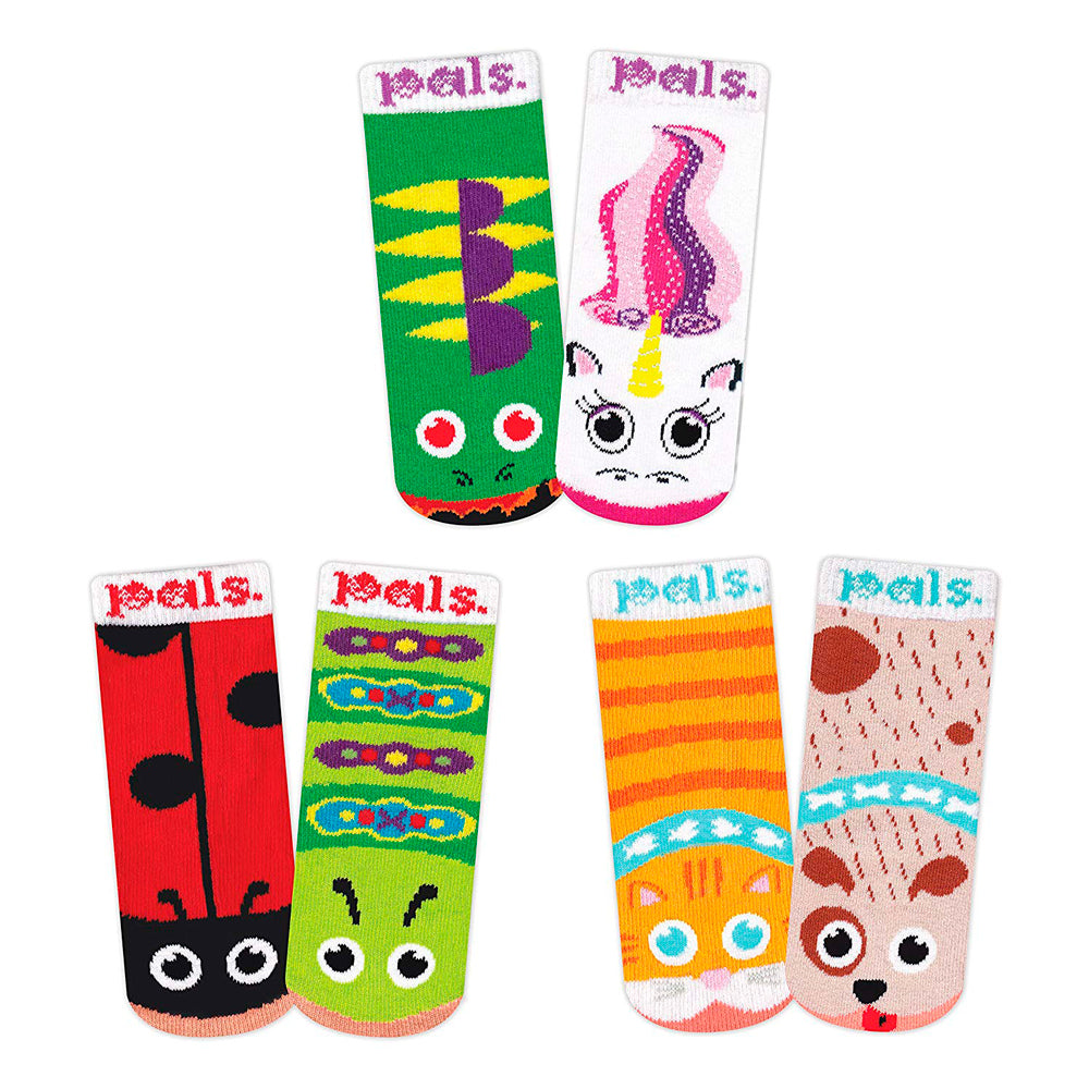 صندوق جوارب Pals Socks Lil Besties للأطفال - من 6 إلى 12 شهرًا
