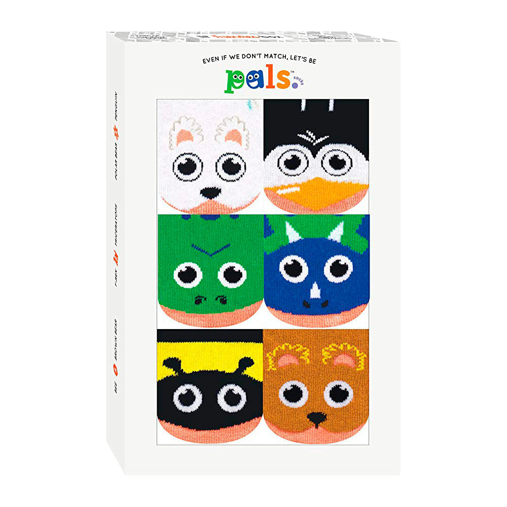 صندوق جوارب Pals Socks Lil Friendies للأطفال - من 6 إلى 12 شهرًا