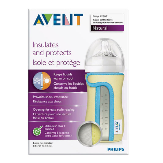 Philips Avent Glass Bottle  - 240ml - Sleeve