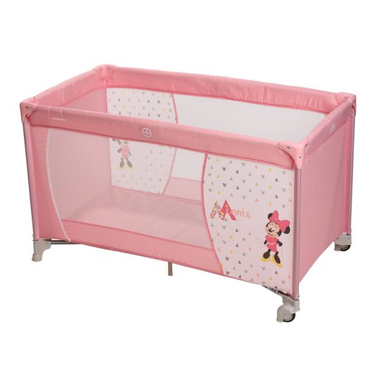 Plastimyr Travel Cot - Geo Minnie Pink