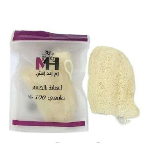 M&H Bath and Shower Fiber Sponge - Pack of 1