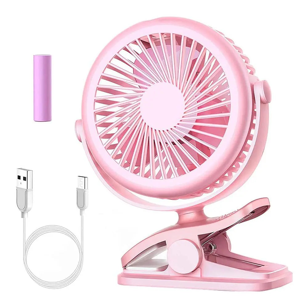 Mamas First Mini Fan Clip - Pink Mama's First