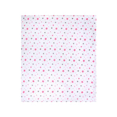 Sevi Bebe Printed Muslin Blanket 120x100 cm - Pink Star