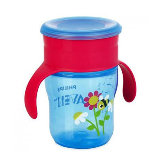 Philips Avent Grown Up Cup 260ml - Blue & Red