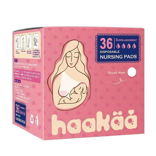 Haakaa Disposable Nursing Pads - Butterfly Shape - Pack of 36