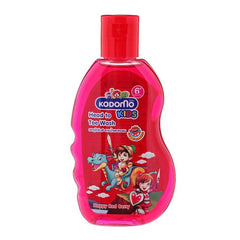 Kodomo Kids Head to Toe Wash for Kids 200 ml Happy - Red Berry