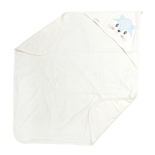 SEBI Embroided Baby Towel - Raccoon