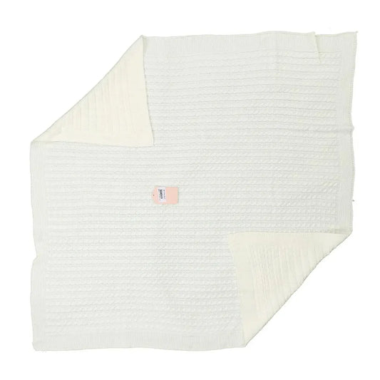 Tafyy Knitwear Blanket - Ecru Tafyy