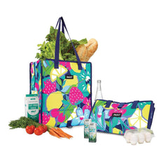 Packit Freezable Grocery Bag, Fruitopia
