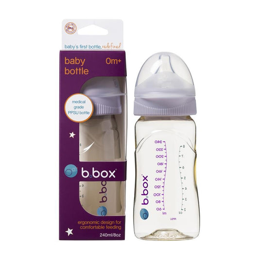 B.Box PPSU Baby Bottle Peony - 240ml