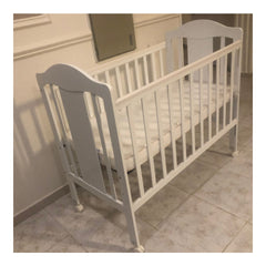 Diva Lady Baby Cot - White