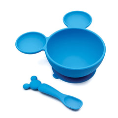 Bumkins First Feeding Set Mickey Mouse - Blue