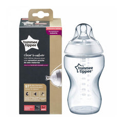 Tommee Tippee Closer to Nature Feeding Bottle Thick (Y) Nipple - (340ml), (Age:6 Months+)