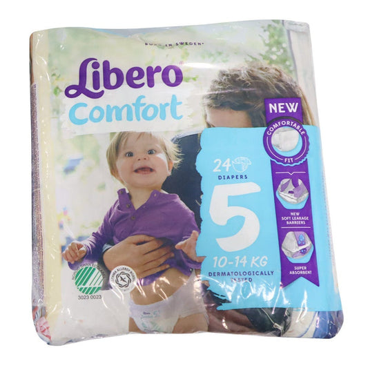 Libero Baby Diaper Size 5 Comfort Maxi+ - Pack of 24