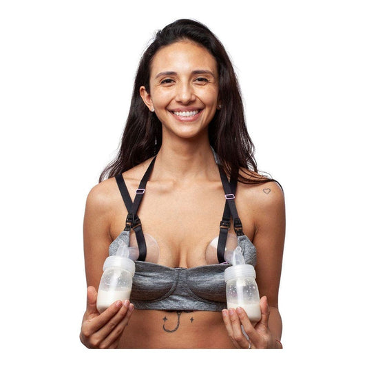 Simple Wishes The Sling Bra Limited Edition Lemonade Line - Grey Marl