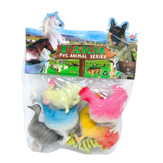 سلسلة حيوانات المزرعة البلاستيكية