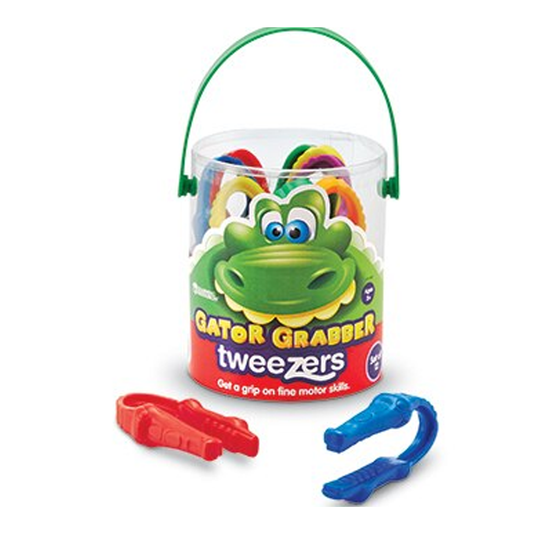 Learning Resources - Gator Grabber Tweezers ( Age :2Years+)