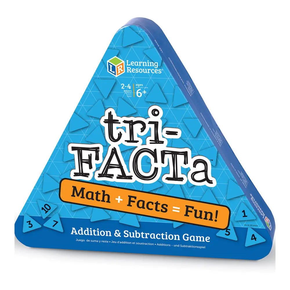 Learning Resources - Tri-Facta Add/Sub Game  : (6 years+) Learning Resources