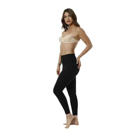 FORM ANGEL 1010 High Waist Corset Tights - Black Form Angel