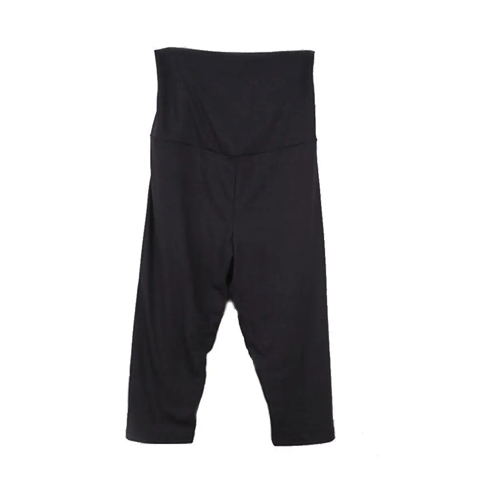 Maternity 3/4 Legging - Black - Free Size Mom's Day