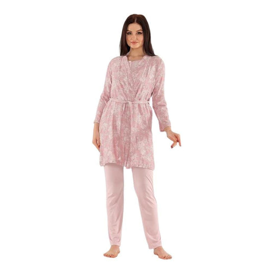 Tuba Floral Pink Maternity Pyjamas Set