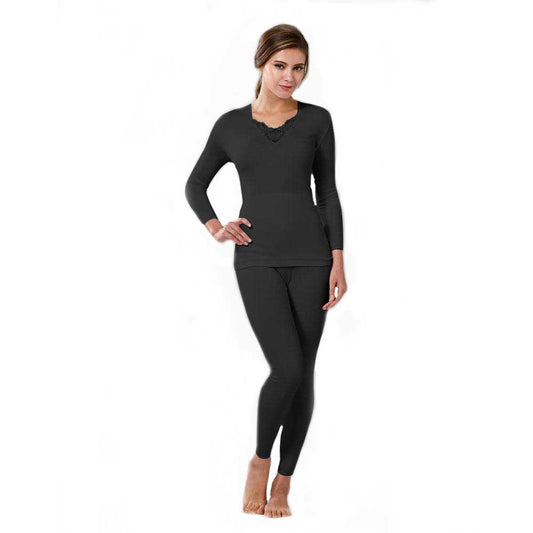 Try Women Thermal Set - Black