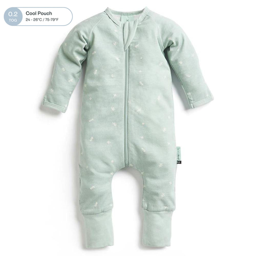 طبقات ergoPouch بأكمام طويلة TOG 0.2 - Sage