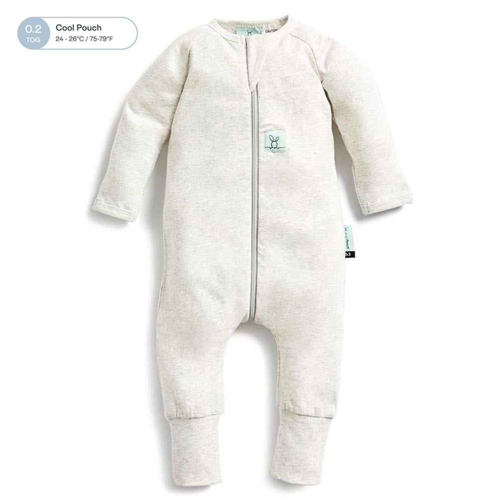 طبقات ergoPouch طويلة الأكمام TOG 0.2 - رمادي مارلي